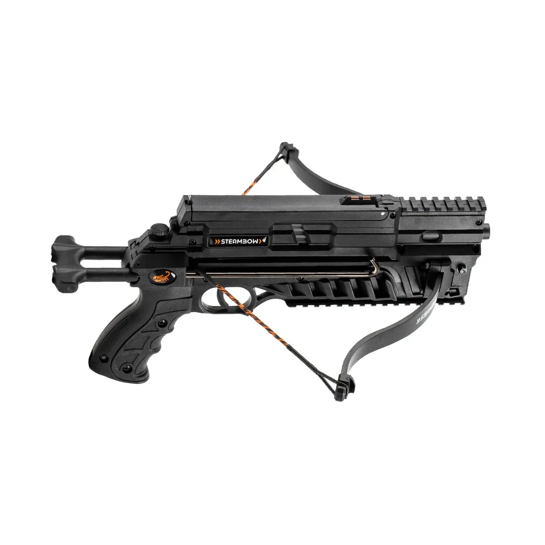 airsoft gun, pistol, zwart, picatinny rails, compact