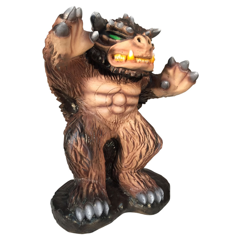 MM Crafts 3D Target Forest Troll Brown