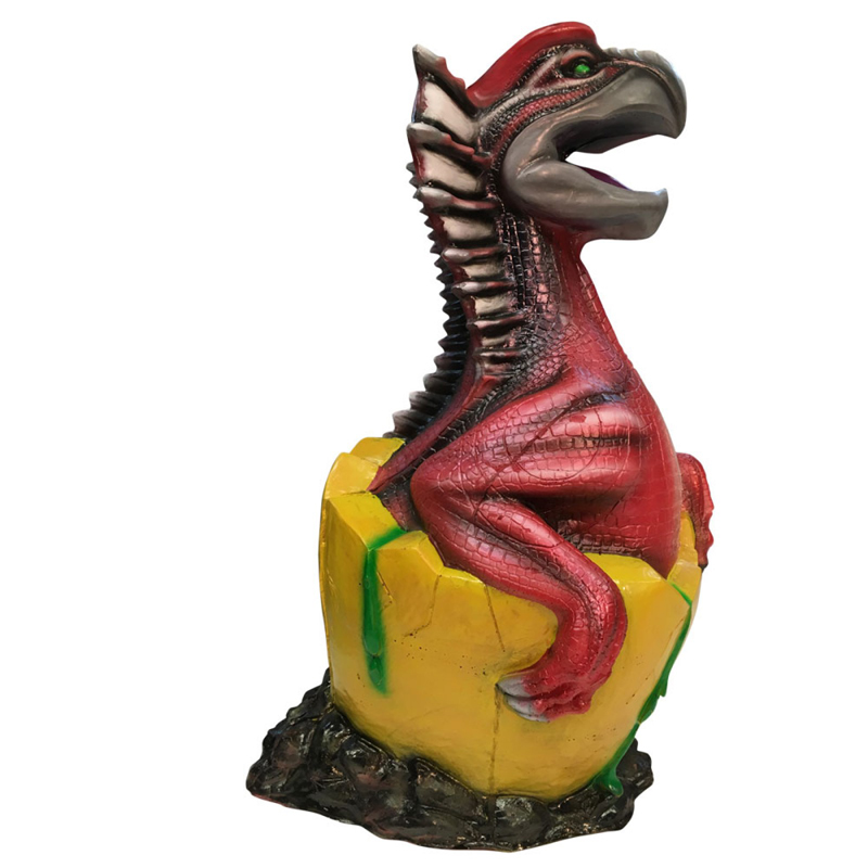MM Crafts 3D Target Baby Dragon Red
