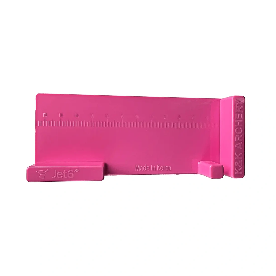 rood, geleider, liniaal, made in korea, plastic