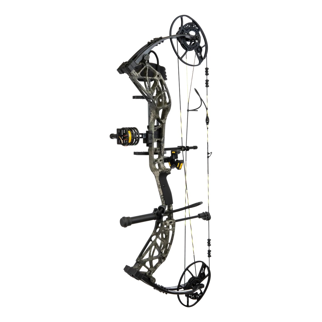 pijlenboog, bogen, compound bow, kale?, touwinstallatie