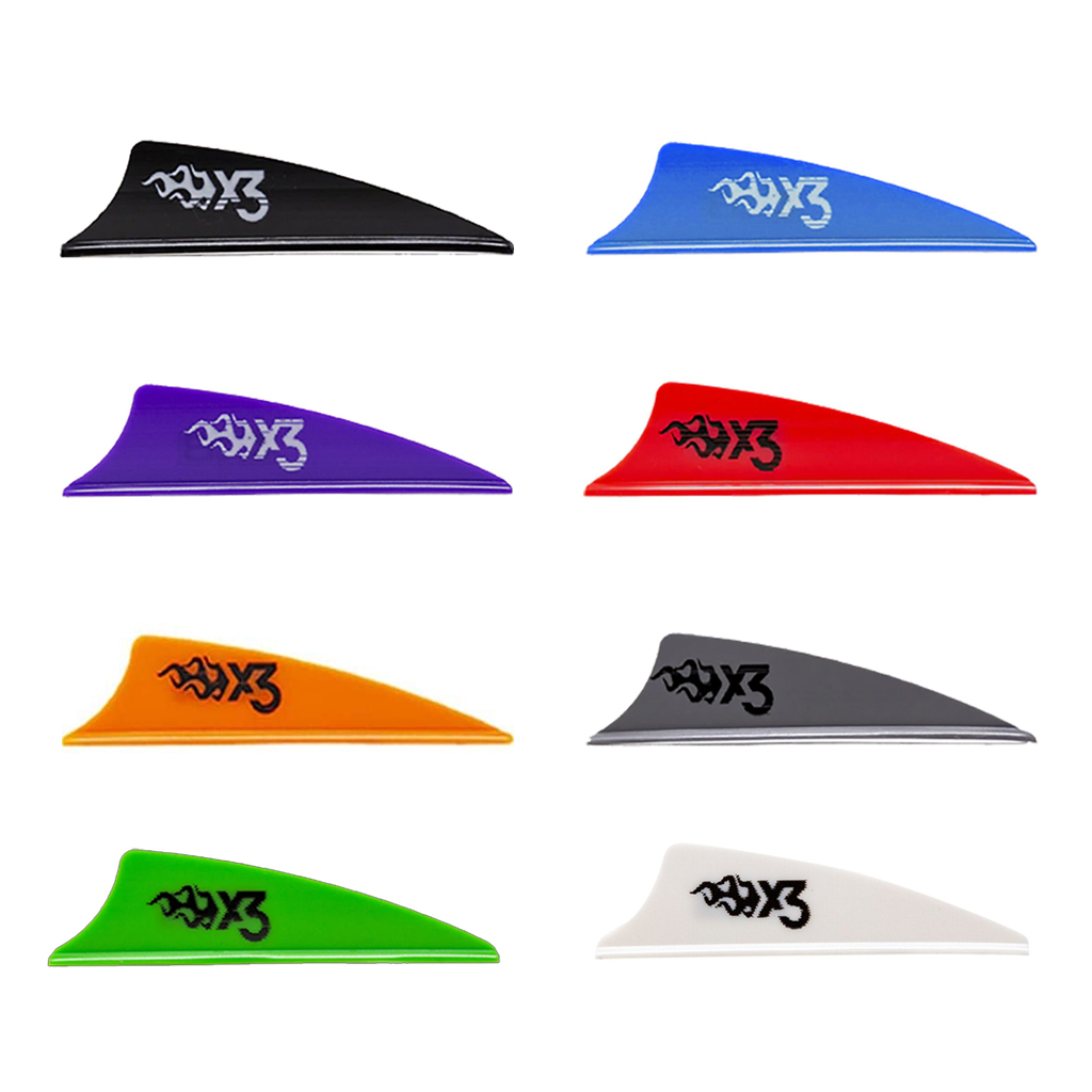 Bohning X3 Shield Cut 1.75″ Vanes