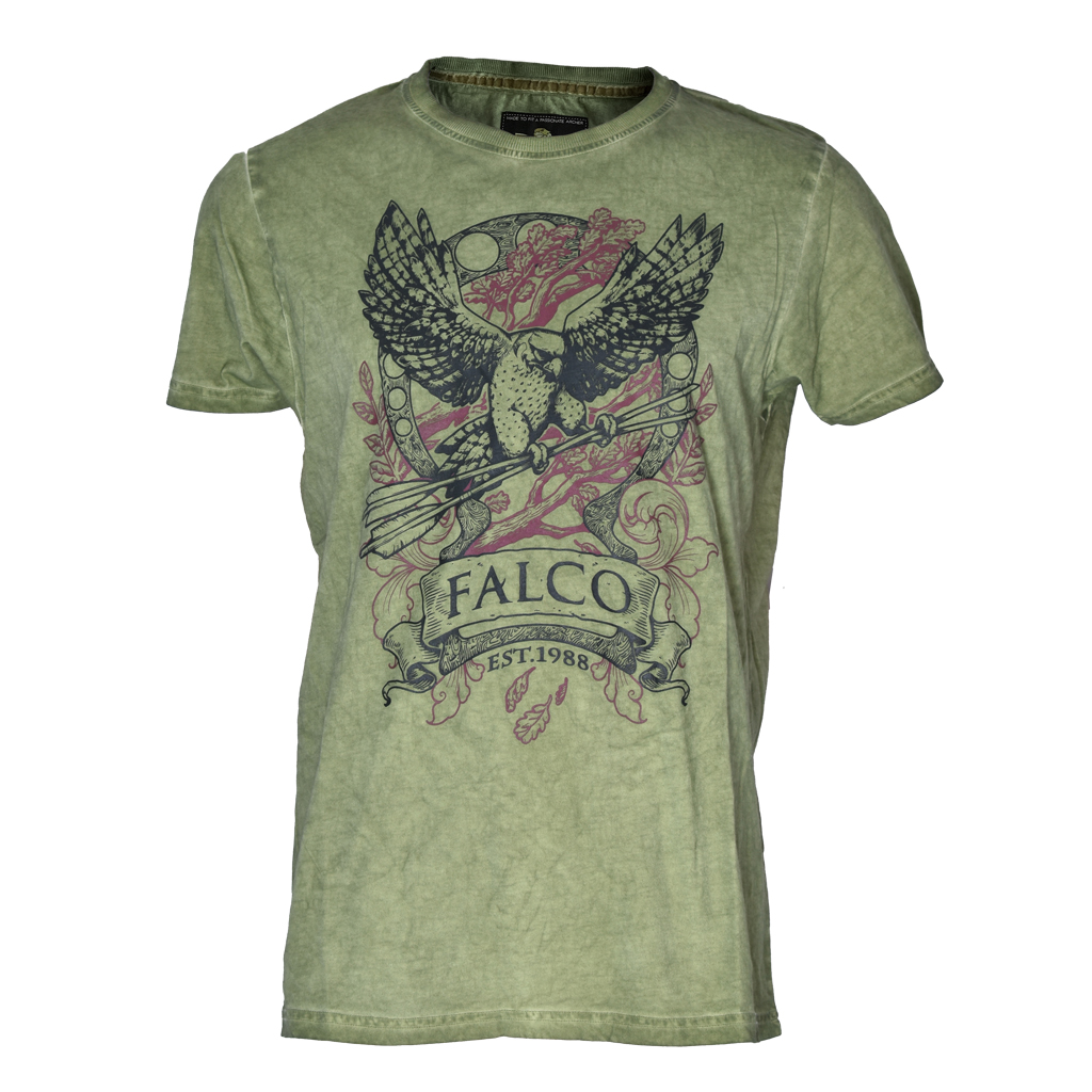 Falco T-Shirt Men - Olive Green, M