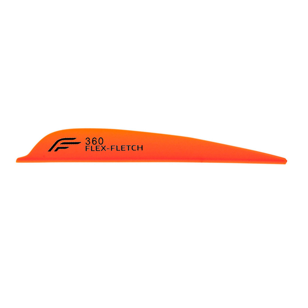 Flex-Fletch Vanes FFP No Prep Flex2 Kleur: Dark Orange / Model: FFP 360