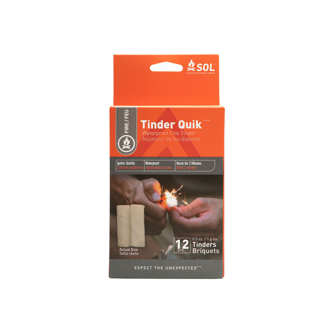 Sol Tinder Quick Tondel - 12 st