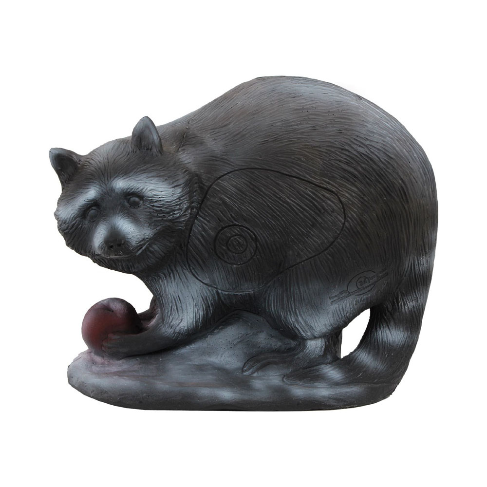 Longlife 3D Target Racoon with Apple