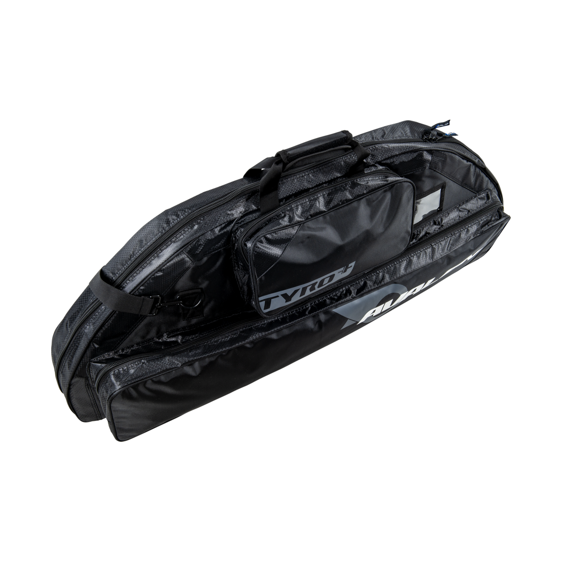 trommel, duffel, tassen, zwart, sporttas