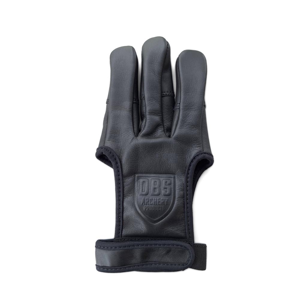 DBS Archery Schiethandschoen Premium Black DBS Archery Schiethandschoen Premium Black
