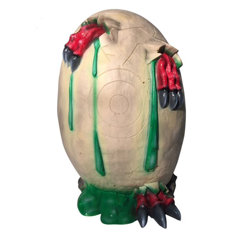 MM Crafts 3D Target Dragon Egg Red