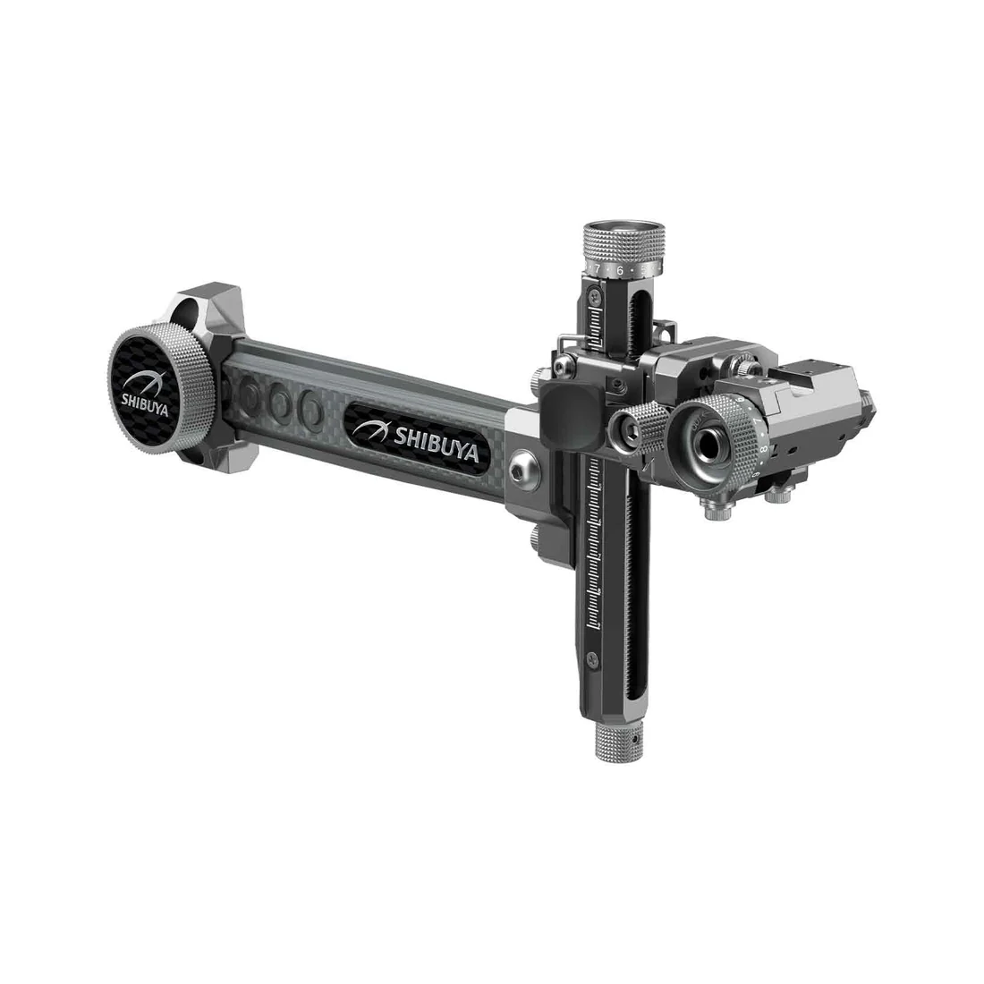 rail clamp, precision mount, transparant scale, Shibuya, metallic