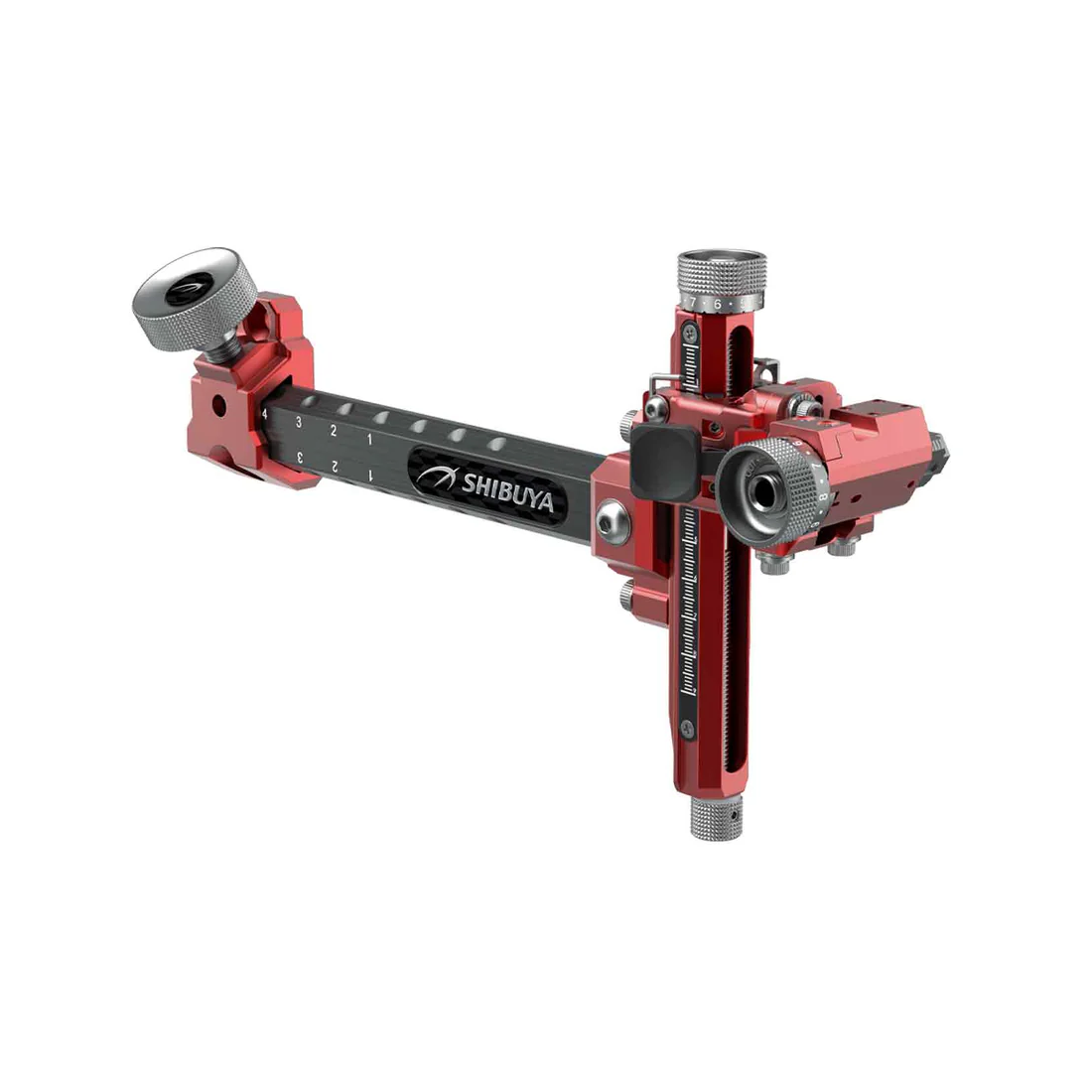 tafelmaat, verstelbaar, mechanisch, red, Shibuya