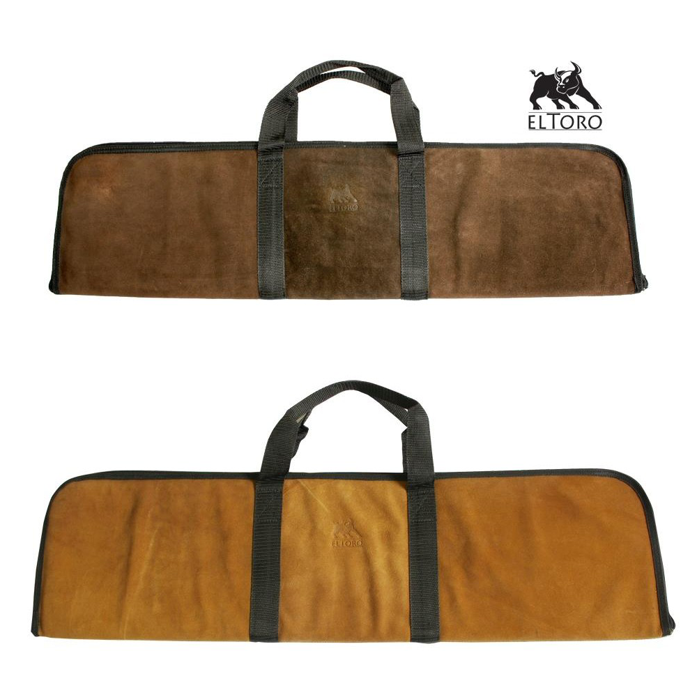 elToro leren/velours handboogtas 80 cm