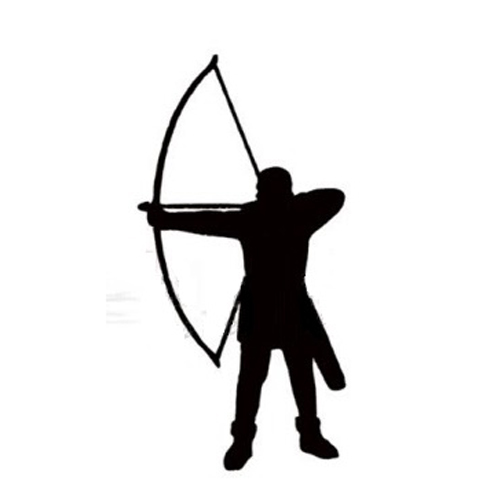 Arctec Archery Decal Sticker Longbow