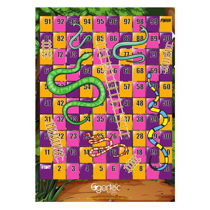 Egertec Kids & Fun blazoen Snakes and Ladders