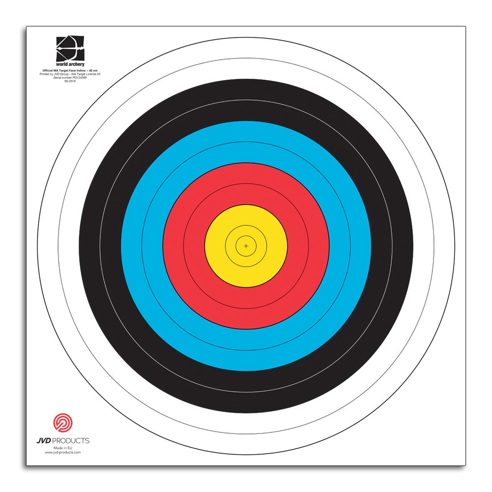 JVD Blazoen FITA 40cm JVD Blazoen FITA 40cm