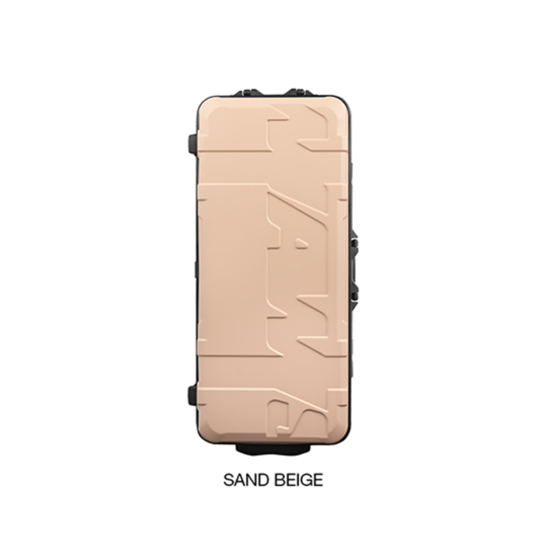 koffer, laptop tas, hardcase, sand beige, reismand