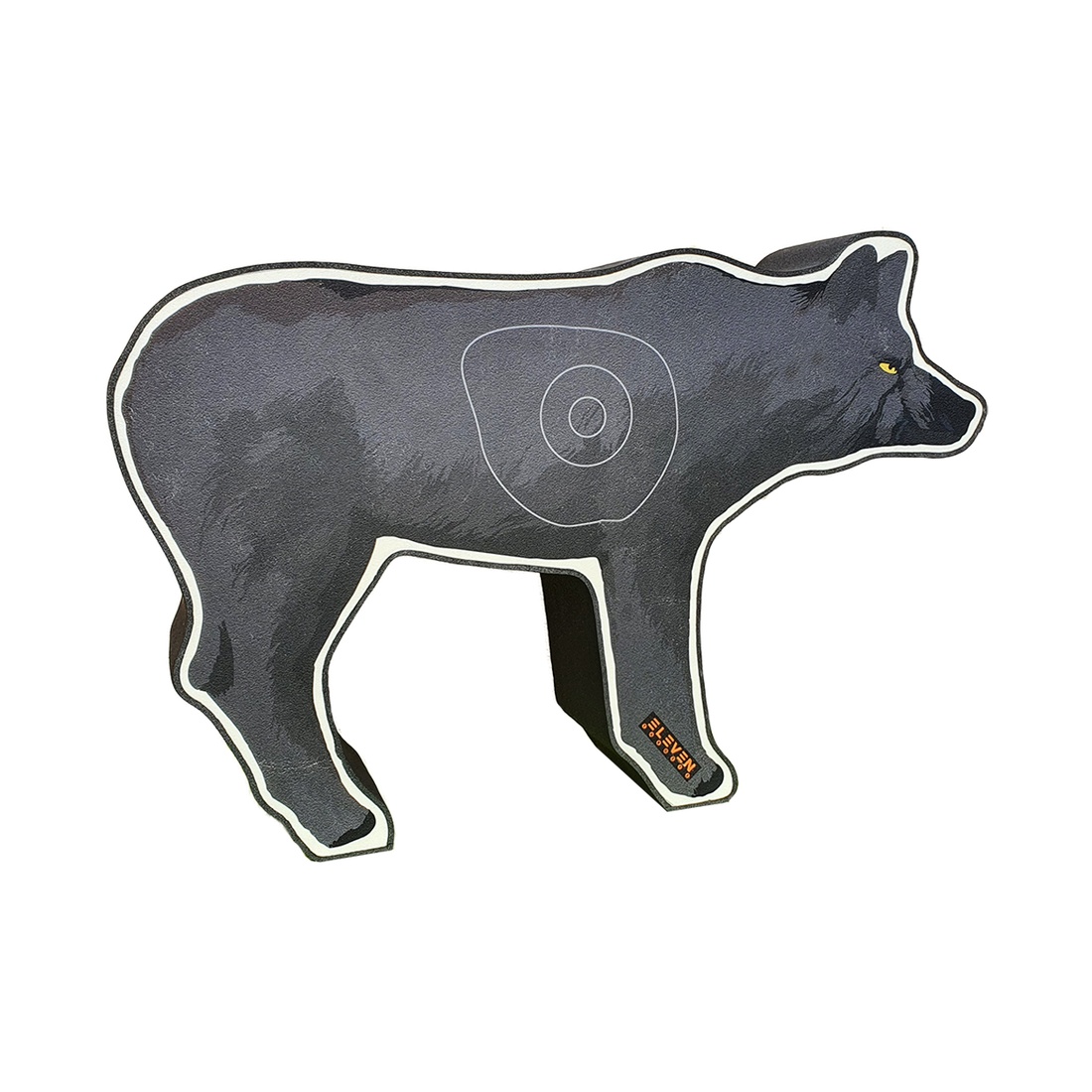 hond, focus, target, vorm, grijze