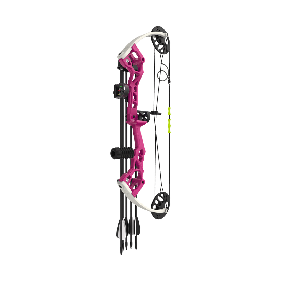 pijl en boog, buks-boog, kompas traditionele, touwboog, magenta boog